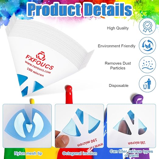 50 Pack of Premium Paint Strainers - Image 4
