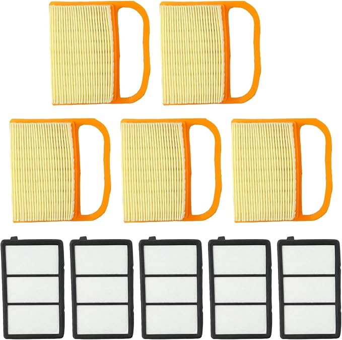 5-Pack Air Filter Sets for TS410, TS480i & TS500i Concrete Cut-Off Saws by JurwheeR