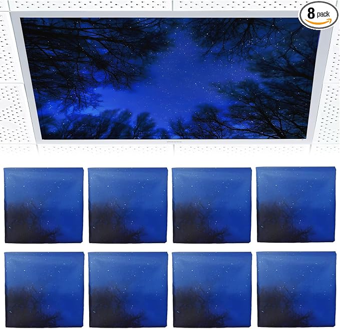 Torixqi 8 Pcs Fluorescent Light Covers by Torixqi