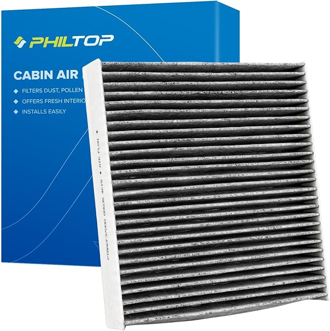PHILTOP HEPA Cabin Air Filter w/Activated Carbon, Compatible by PHILTOP