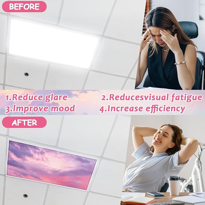 12 Pcs Fluorescent Light Covers - Image 4