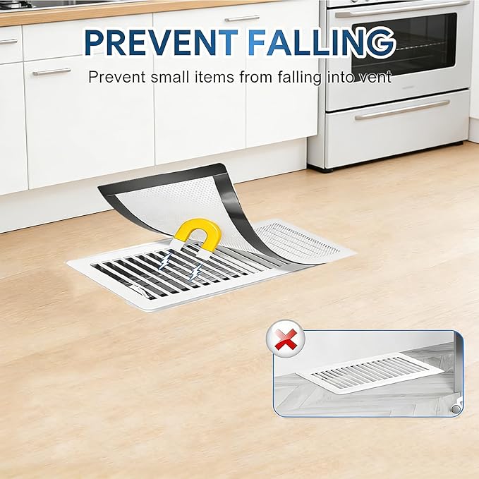 Floor Vent Covers Magnetic - Image 2