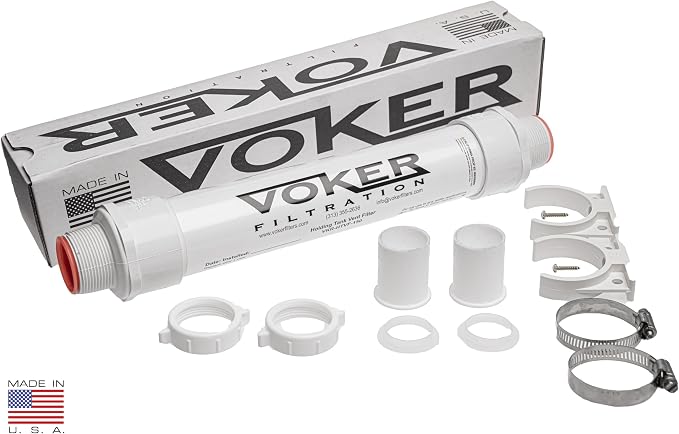 Voker Holding Tank Vent Filter New Installation Kit by Voker