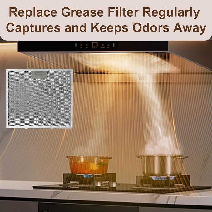 5MU30 Aluminum Mesh Filter Replacement Set Compatible - Image 6