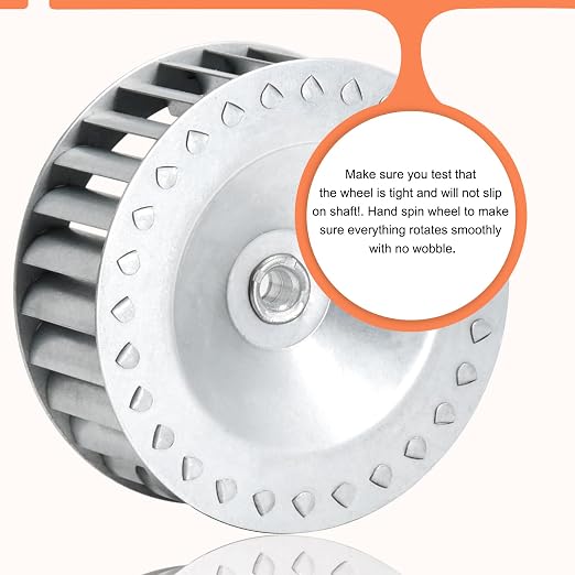 Hiorucet LA11AA005 Blower Wheel, P4411146 Draft Inducer Motor Wheel - Image 6