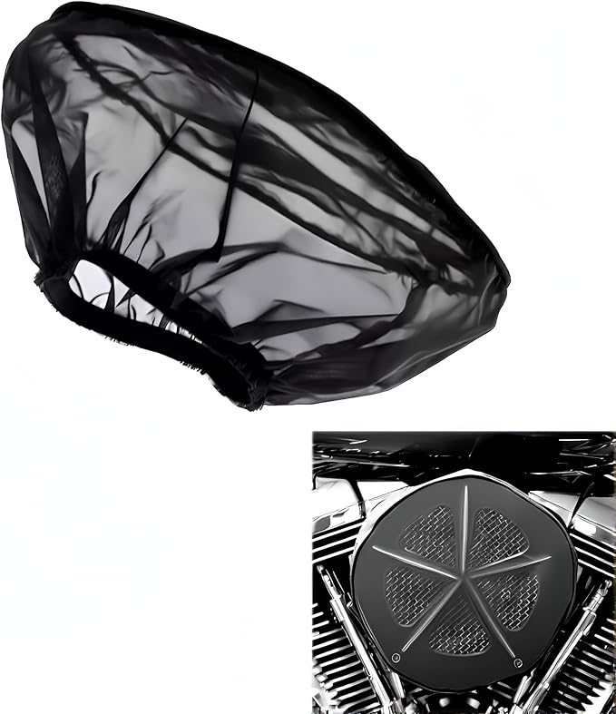 Motorcycle Waterproof Air Filter Rain Sock Dustproof Protective Cover Fits - Image 3