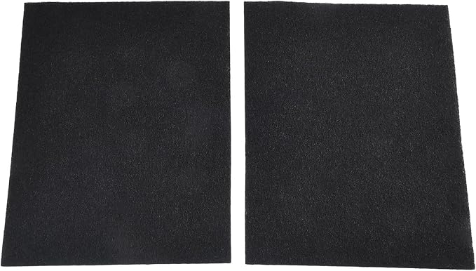 2 Pack Activated Carbon Filter Screen Replacement by Everythingyouneedishere
