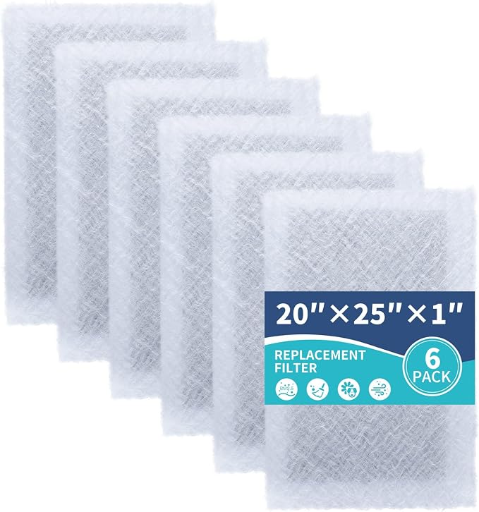 20x25 Replacement Filter Pads Compatible by PZHARQG