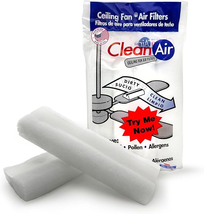 BioStrike Ceiling Fan Air Filters by BioStrike