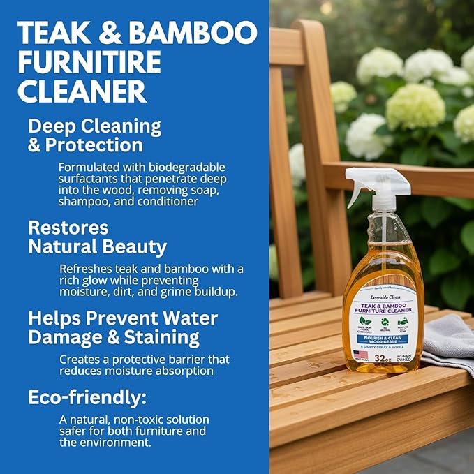 EcoDecors Fully Assembled, Serenity 18" Teak Shower Bench, with Shelf, Wooden Shower Bench, Shower Stool, Plus Teak Care Bundle, Teak Oil Spray, Compact Fit for Small Bathrooms, Sauna Bench