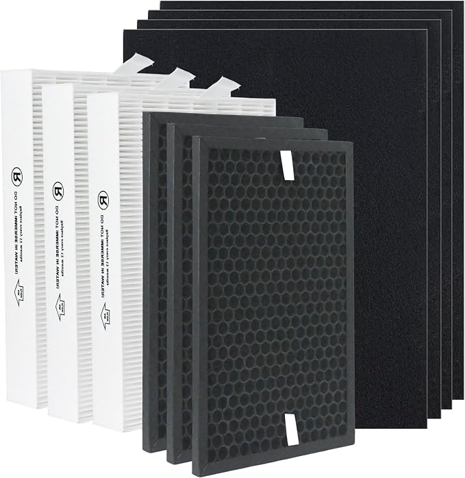 True HEPA Replacement Filter for Honeywell HPA5300B HPA5350 PowerPlus HPA3300 by Demiwise