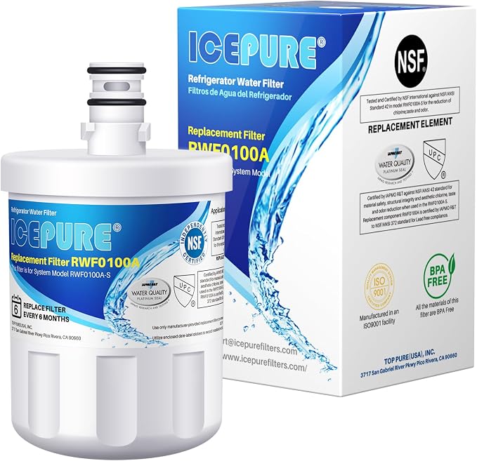 ICEPURE 5231JA2002A Refrigerator Water Filter, Compatible by ICEPURE