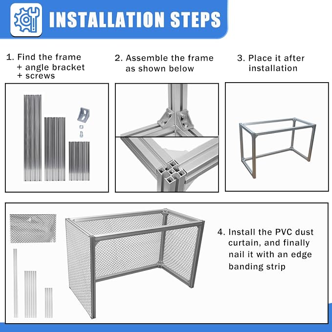FFU HEPA H14 Filter Laminar Flow Hood clean bench bracket, Use - Image 4