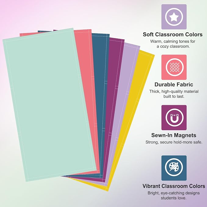 6pcs Magnetic Fluorescent Light Covers - Image 3