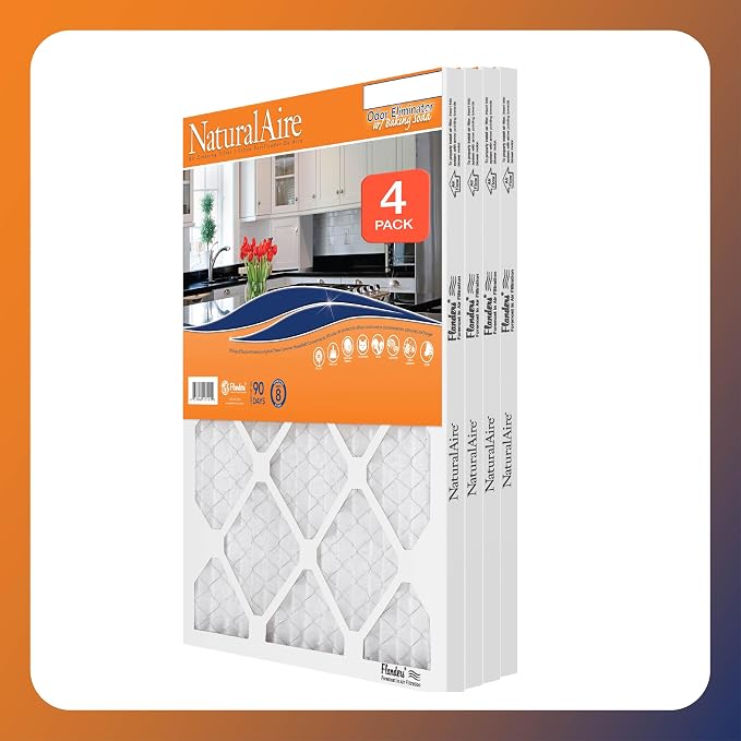 NaturalAire 20x20x1 Pleated Air Filter - Image 3