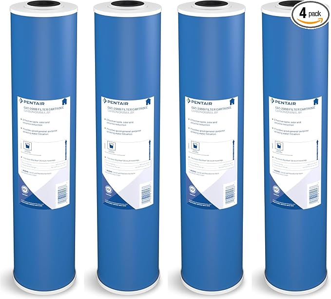 Pentair Pentek GAC-20BB Big Blue Carbon Water Filter, Heavy Duty Granular by PENTAIRPENTEK