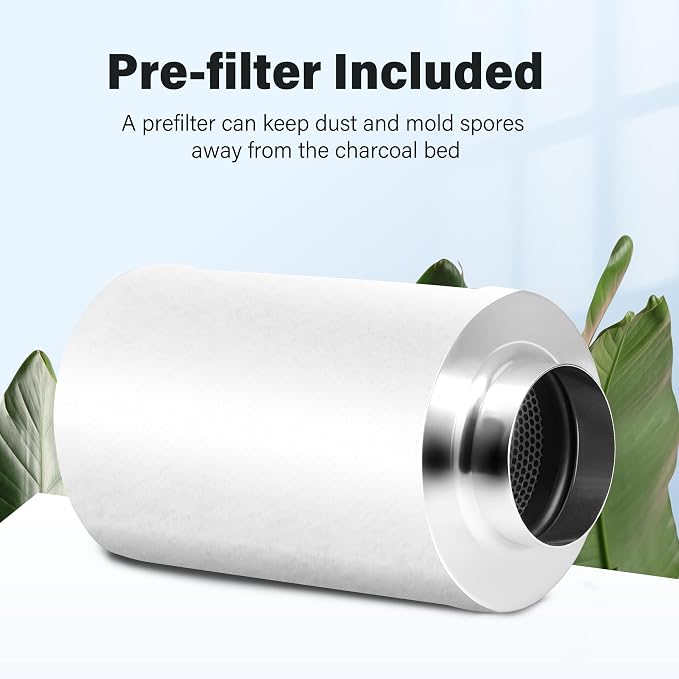 iPower 6 Inch Carbon Filter Odor Control - Image 6