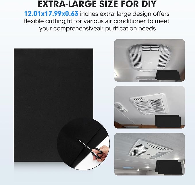 Air Filter Foam 60 PPI 12"x18"x5/8" Can Cut to Fit - Image 4