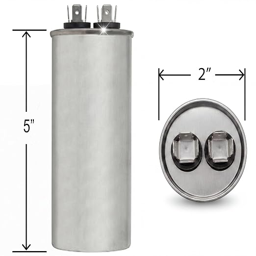 ClimaTek 80 MFD 370/440 Volt VAR Run Round Capacitor CAP99-8004R - Image 6