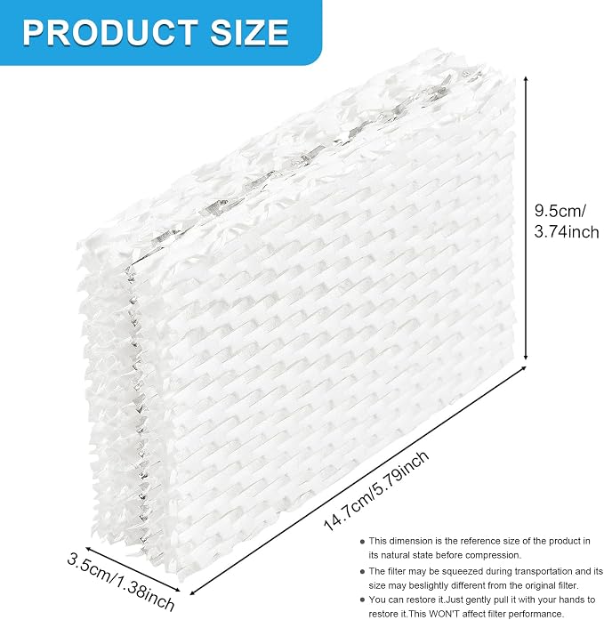 4Pcs WF813 Humidifier Filters Replacement Wick Filter Compatible - Image 2