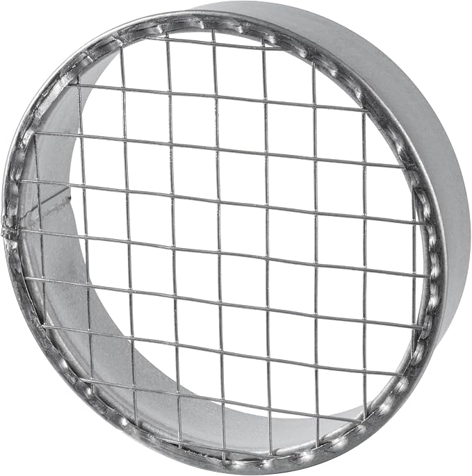 Repa Market Ø5 Inch Duct Cover – Galvanized Steel Round Duct Cap by RepaMarket