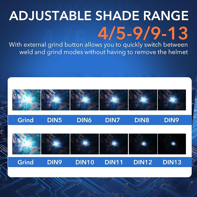 TRQWH Welding Lens Auto Darkening - Image 7