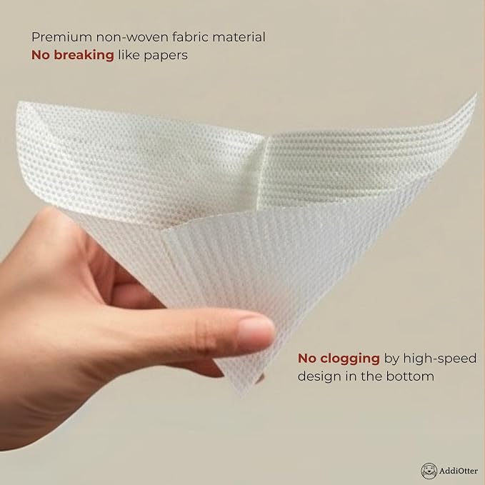 Pour-over Coffee Set for Home/Outdoor Adventures, Includes 80 Disposable Fabric - Image 4