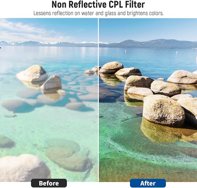 NEEWER 77mm ND2/4/8, UV/CPL/FLD Filter Kit - Image 3