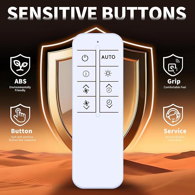 Replacement Remote Control for Shark Air Purifier Heater Fan, Compatible Models - Image 7