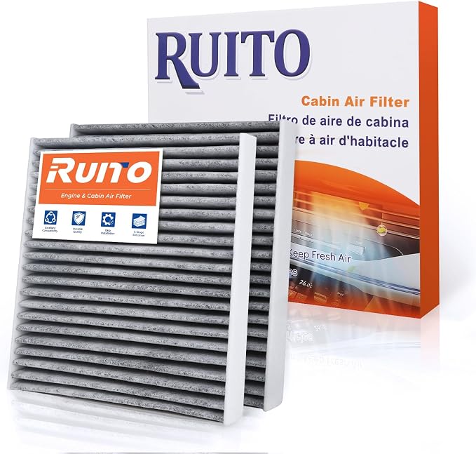 RUITO Cabin Air Filter, Compatible by RUITO
