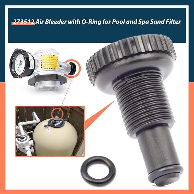 273512 Air Bleeder with O-Ring Replacement - Image 2