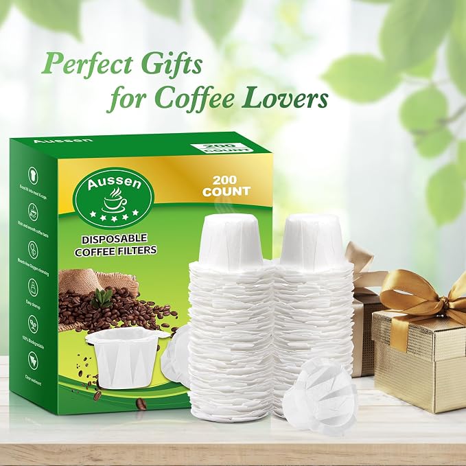 Aussen Disposable Coffee Paper Filters Replacement Kerig Filter Fit All Keurig - Image 6