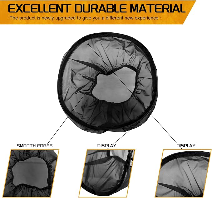 Air Filter Cover Motorcycle Waterproof Air Cleaner Rain Sock Dustproof - Image 5