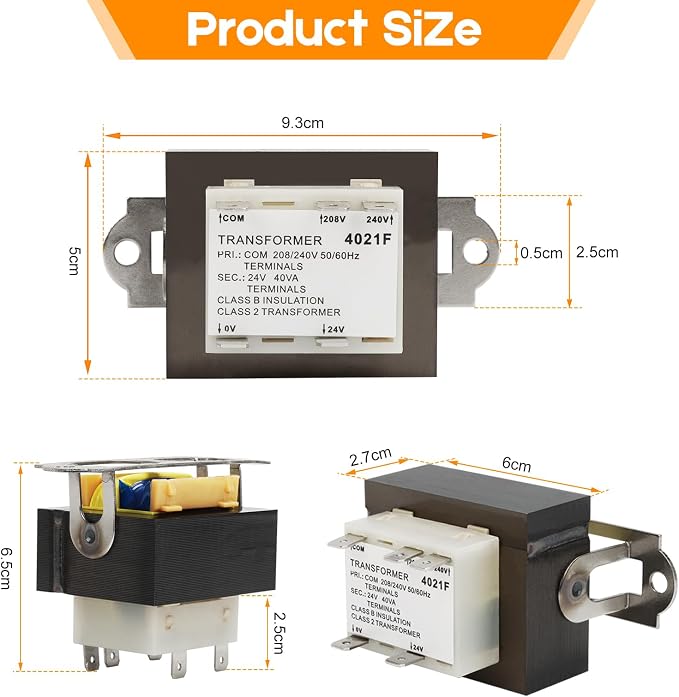 240V to 24V 0130M00138S Transformer - Image 7