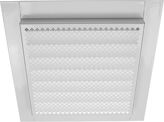 Repa Market 8" x 8" Inch Galvanized Steel White Soffit Air Vent Cover - Image 9