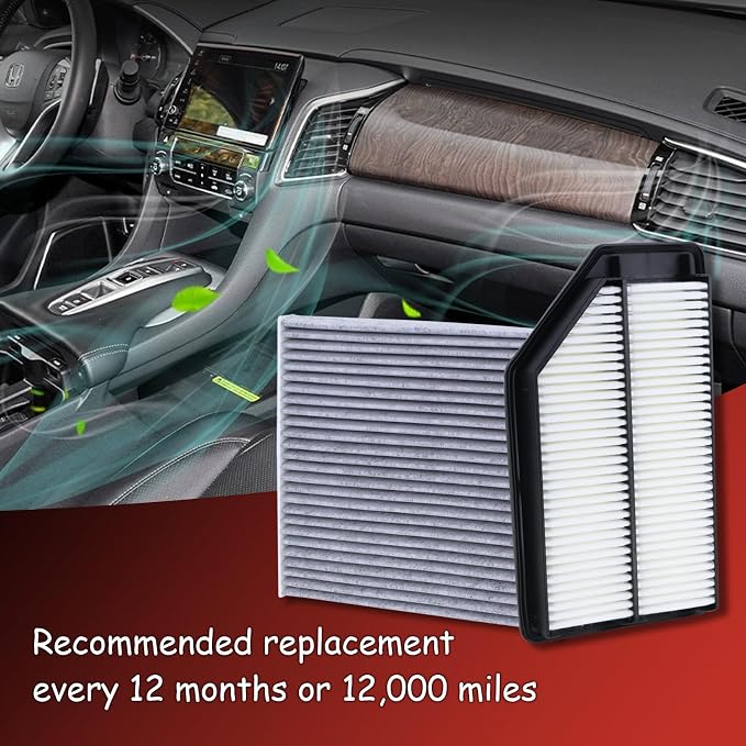 17220-RV0-A00 Engine Air Filter and 80292-SDA-A01 Cabin Air Filter kit - Image 7