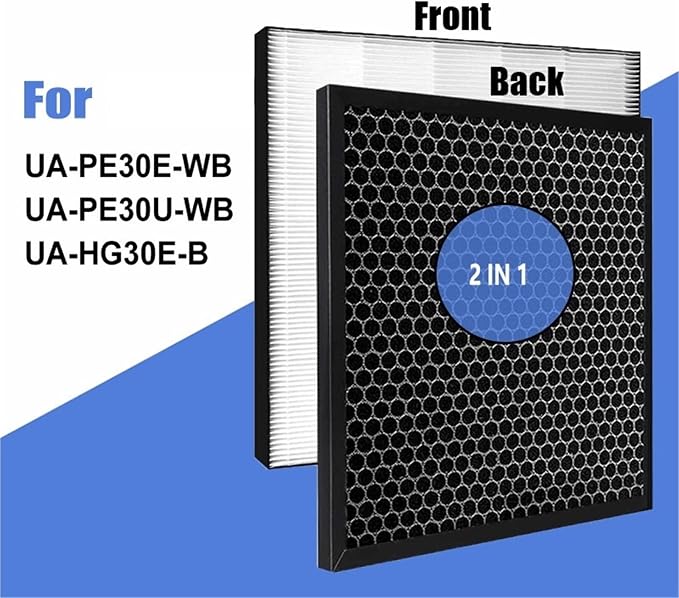 Replacement True HEPA Carbon Deodorizing Filter UZ-HG3HF，Compatible - Image 2