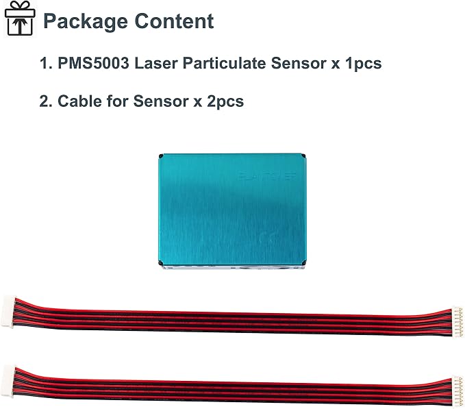 PMS5003 PM2.5 PM10 Air Quality Detection Sensor Digital Particle Concentration - Image 7