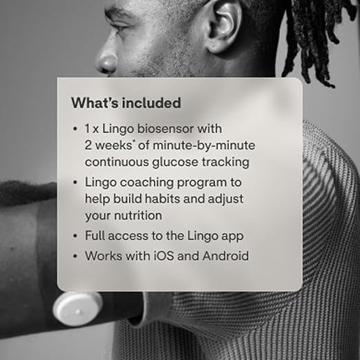 Lingo Continuous Glucose Monitor & App. Made by Abbott. Know the impact of what - Image 4