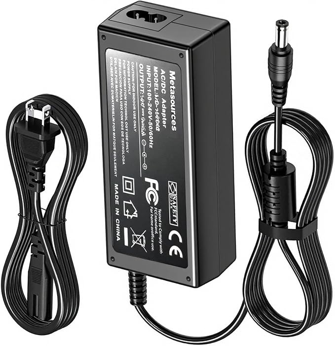 24V 3A AC/DC Adapter Compatible by Metasources