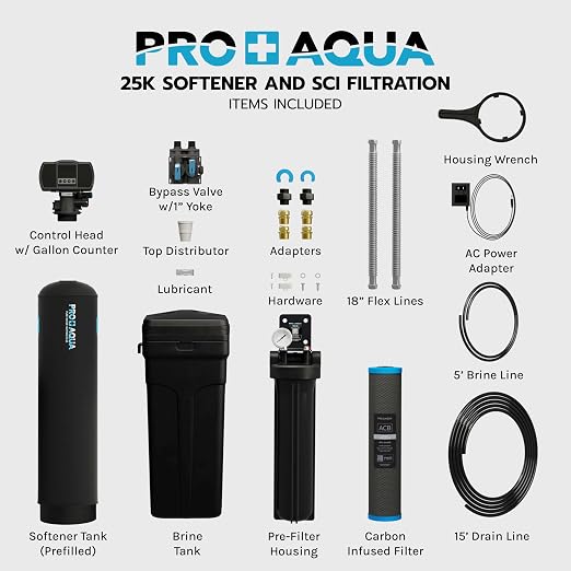 PRO+AQUA PRO-SCI-S25E Whole House Water Filter & Softener Bundle | 25, 000 - Image 2