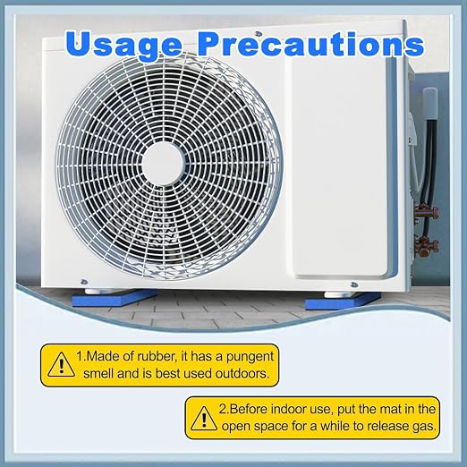 4-Pack Heavy Duty Anti Vibration Pads, AC Condenser, Compressor - Image 6