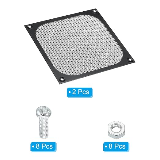 PATIKIL 140mm Computer Fan Filter Grill - Image 3
