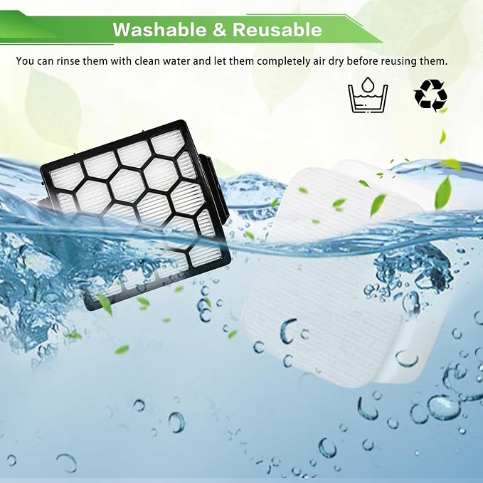 VIEWALL Filters Replacement for Shark Pet ZU102 ZU100 Pet Pro ZU60 ZU62 Swivel - Image 6