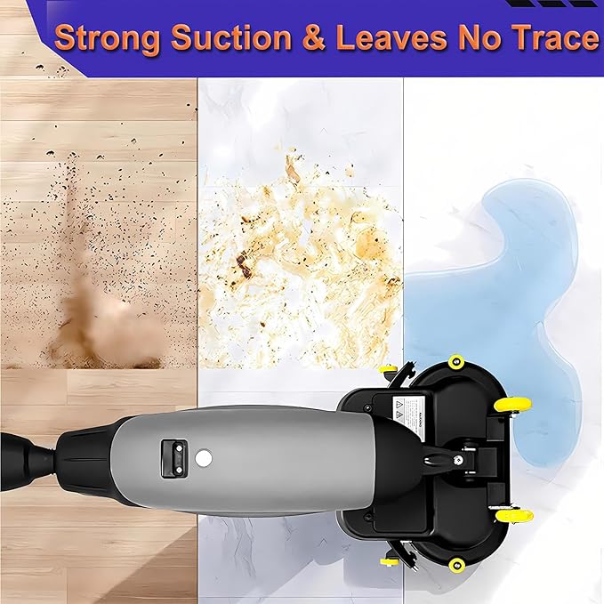 Floor Polisher Commercial, Dual-Brush Rotary Floor Scrubber, Lightweight - Image 5