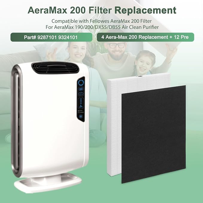 4+12 Pack True HEPA Replacement Filter Compatible - Image 3