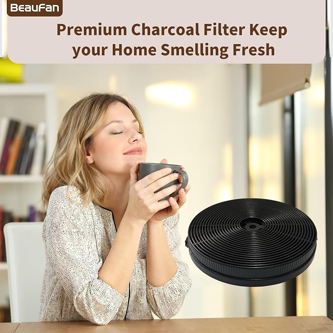 2 Pack CFK1-TM Charcoal Filter Replacement - Image 2