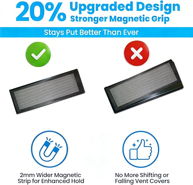 Magnetic Vent Screen Mesh Covers - Image 4