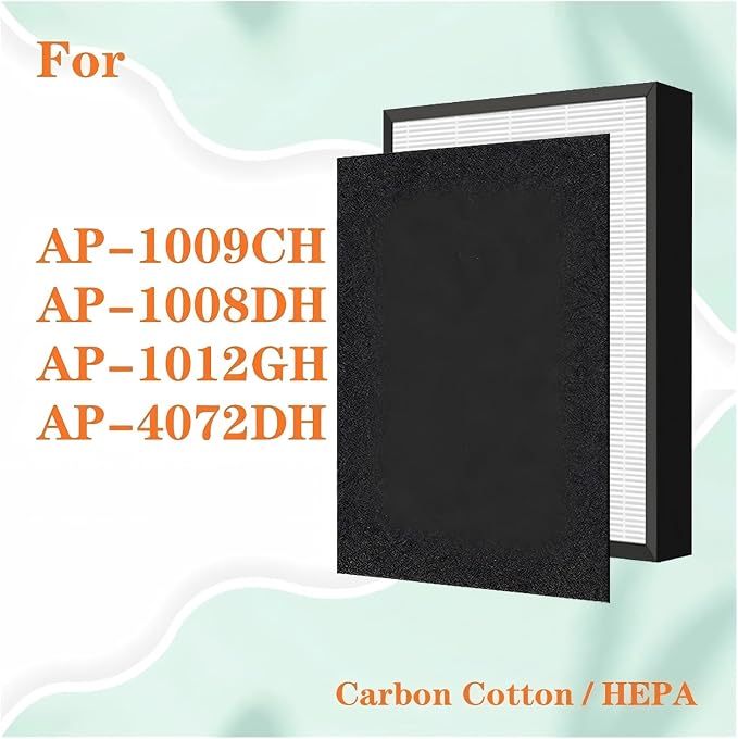 Replacement HEPA And Carbon Cotton Filter，Compatible - Image 2