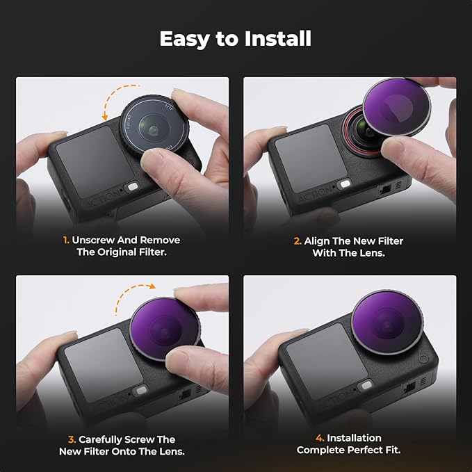 K&F CONCEPT ND Filter Kit Compatible - Image 5